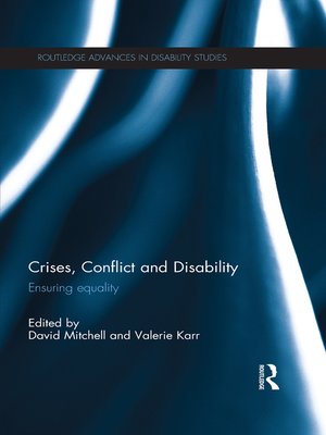 cover image of Crises, Conflict and Disability